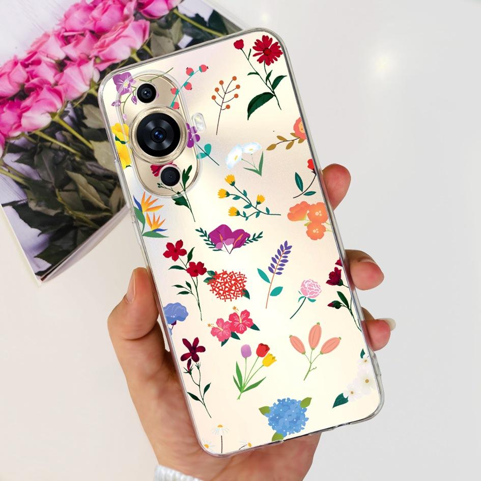 For Huawei Nova 11 Case 2023 Fashion Transparent Silicone Soft Phone Back Cover For Huawei Nova11 Ultra GOA-AL80 Nova 11Pro Capa