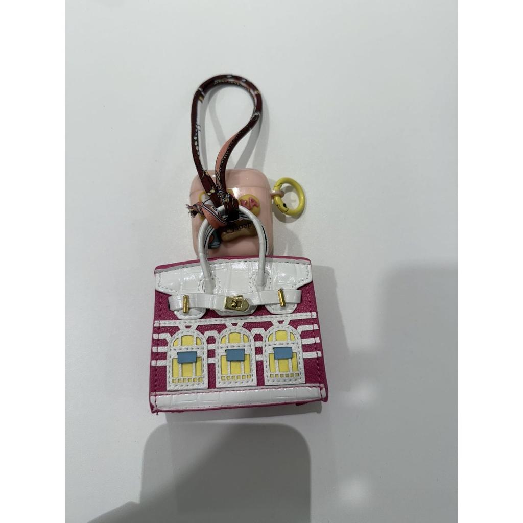 Mini Platinum House Pendant Cute Live Blind Box Pairing Pendant Car Key Pendant Headphone Bag Coin Purse