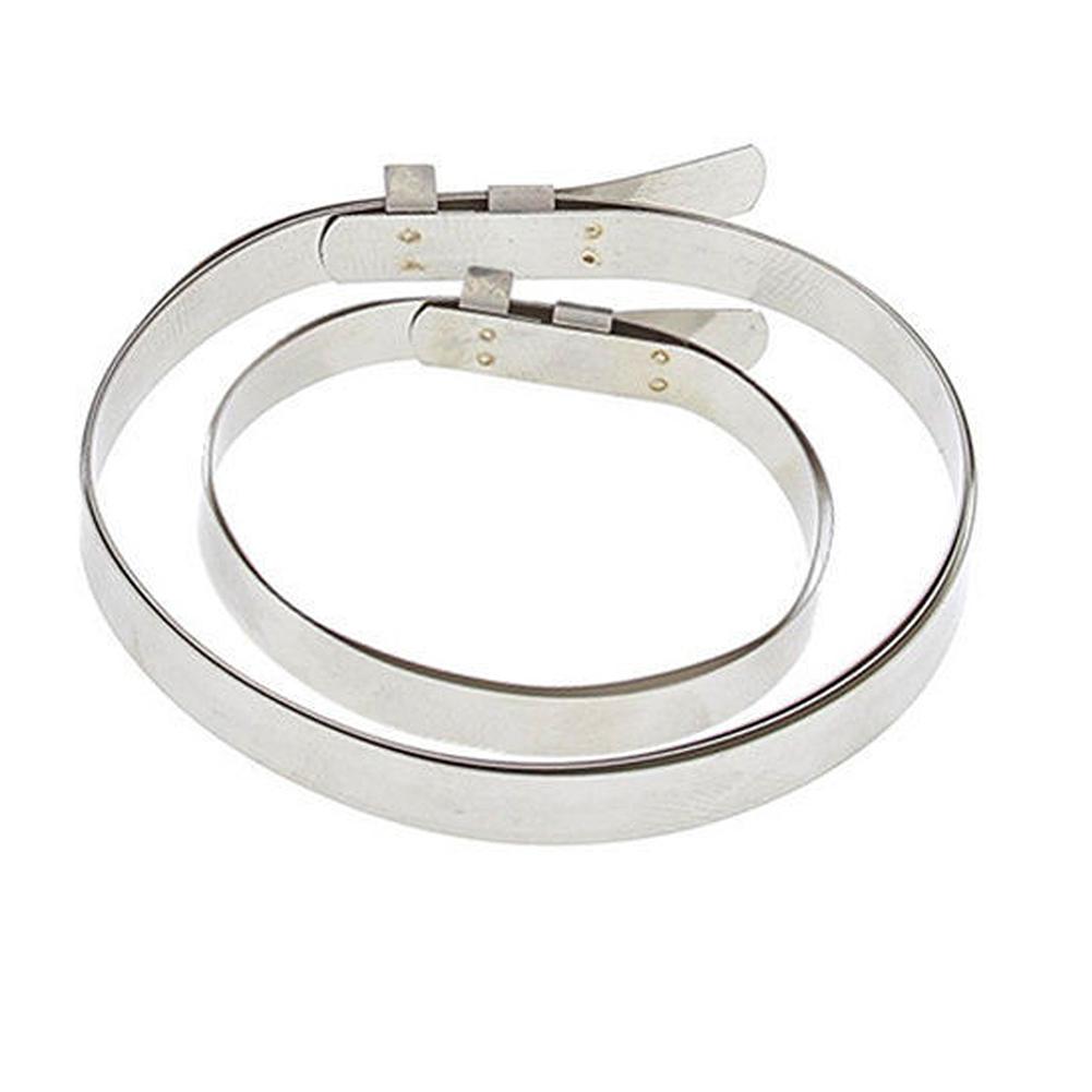 10 PCS Boot Clips Kit Stainless Steel Adjustable  Axle Boot Joint Crimp Clamp