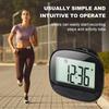 Multifunktions-Schrittzähler mit Mehrfachmodus-Tracking ABS-Schrittzähler Langlebige Batterie für einen aktiven Lebensstil