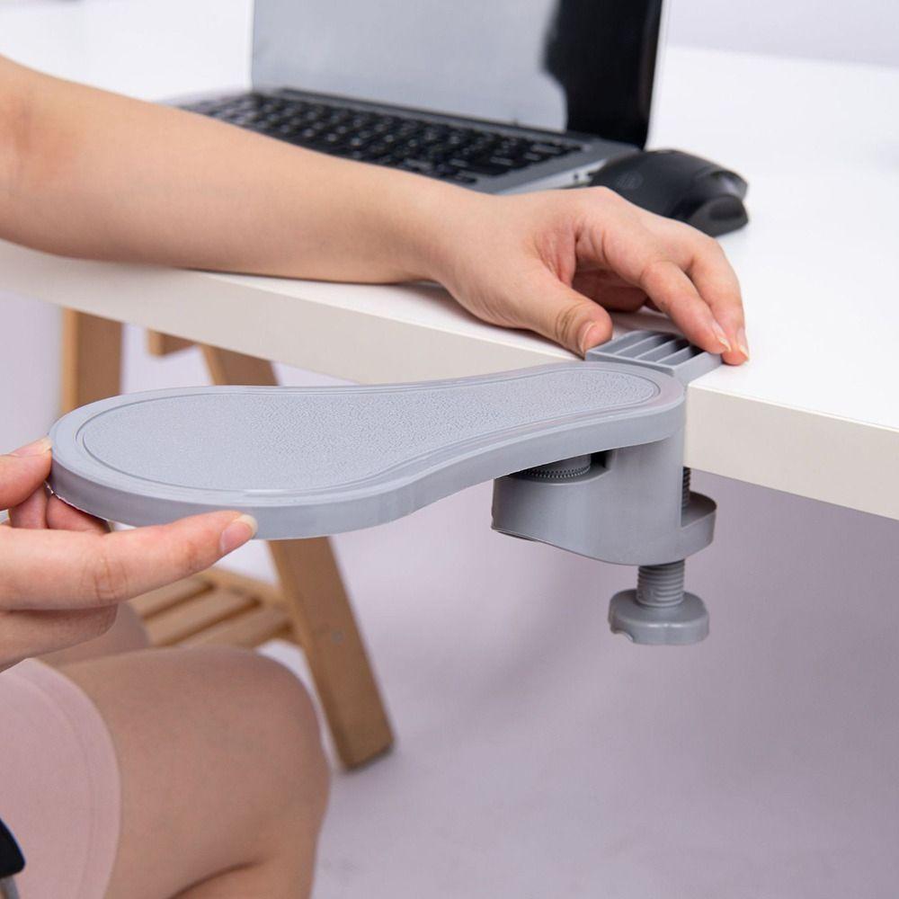 Attachable Desktop Wrist Rest Support Adjustable Mouse Pad Holder  for Home&Office