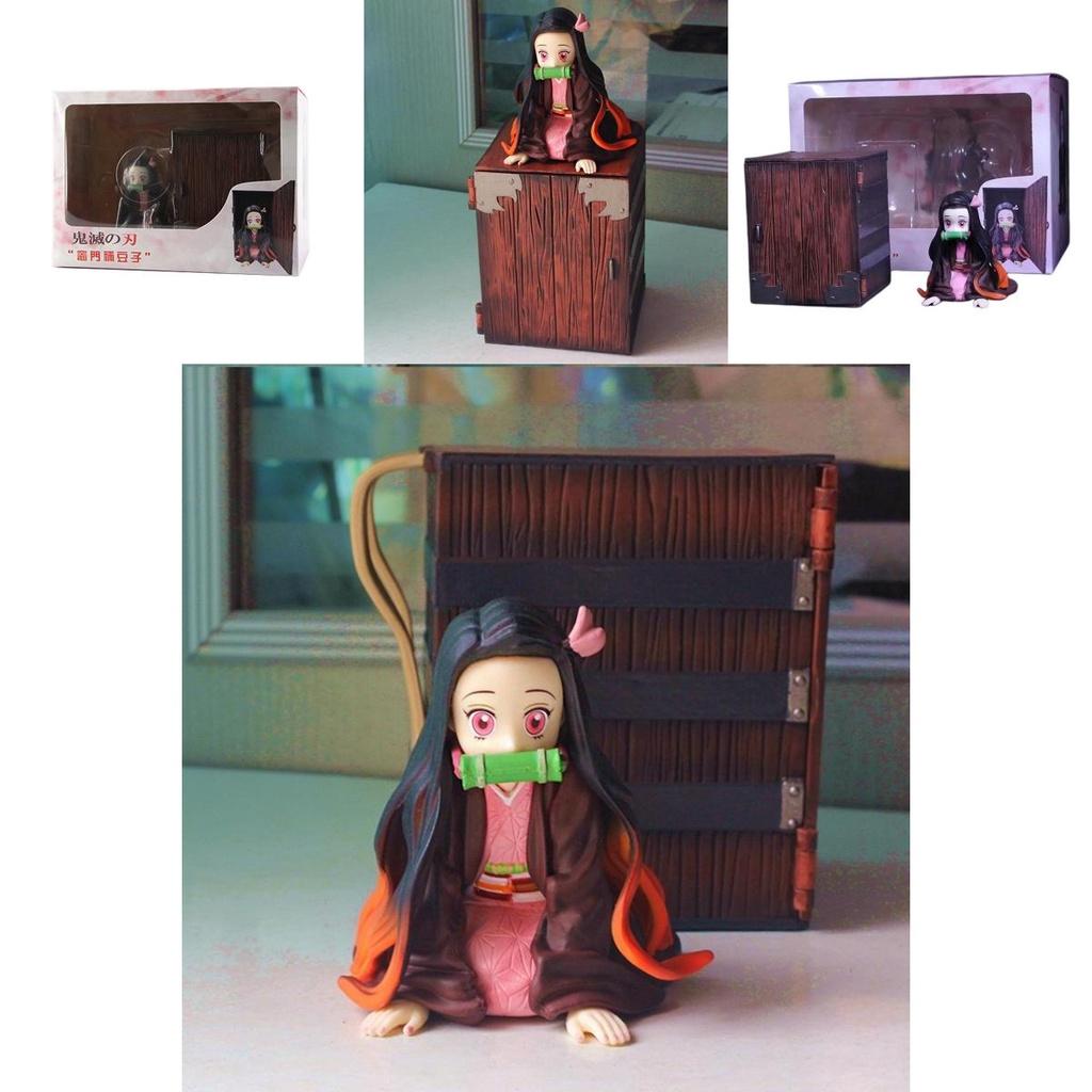 High-quality Pvc Nezuko Figure Perfect For Demon Slayer Fans