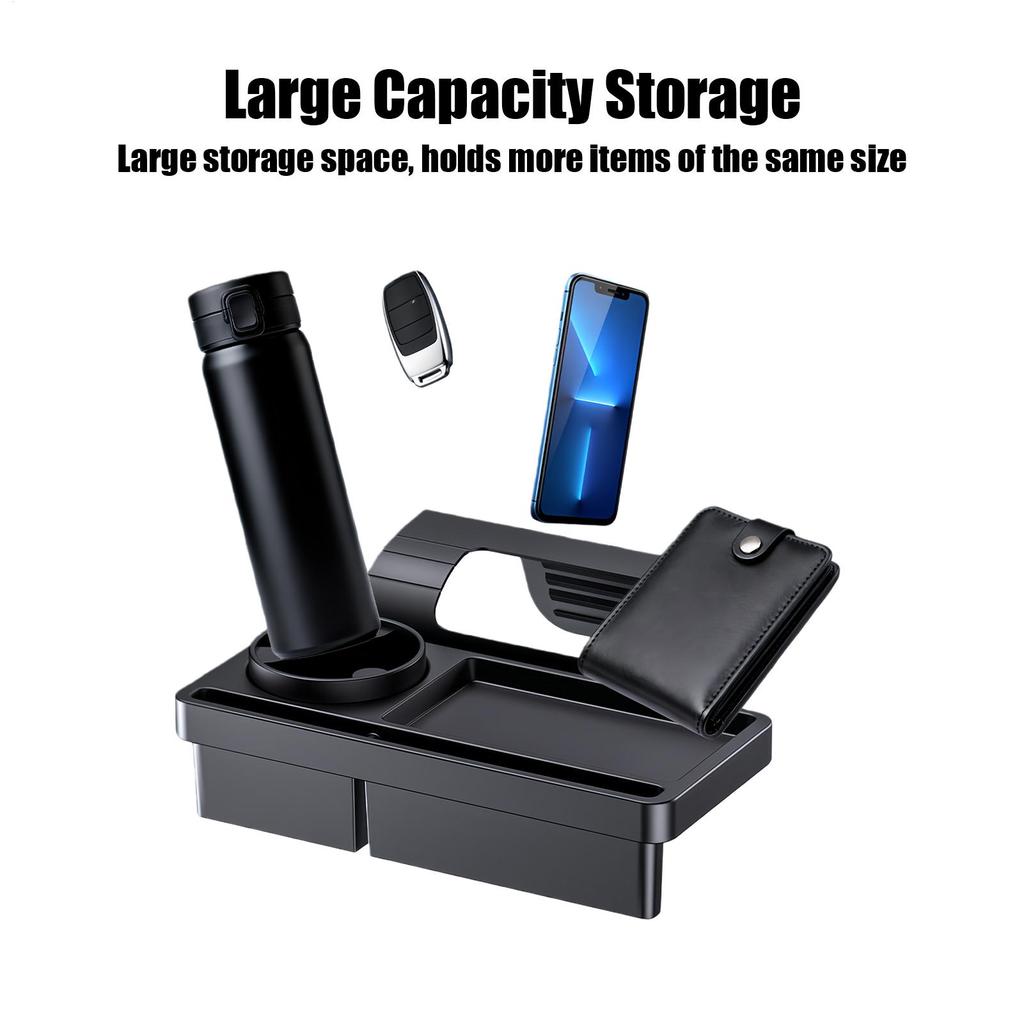 Türbecherhalter für Fahrzeuge Rutschfester Organizer Auto-Organizer für Türfenster LKW SUV Telefon Flasche Getränk Münzwechsel