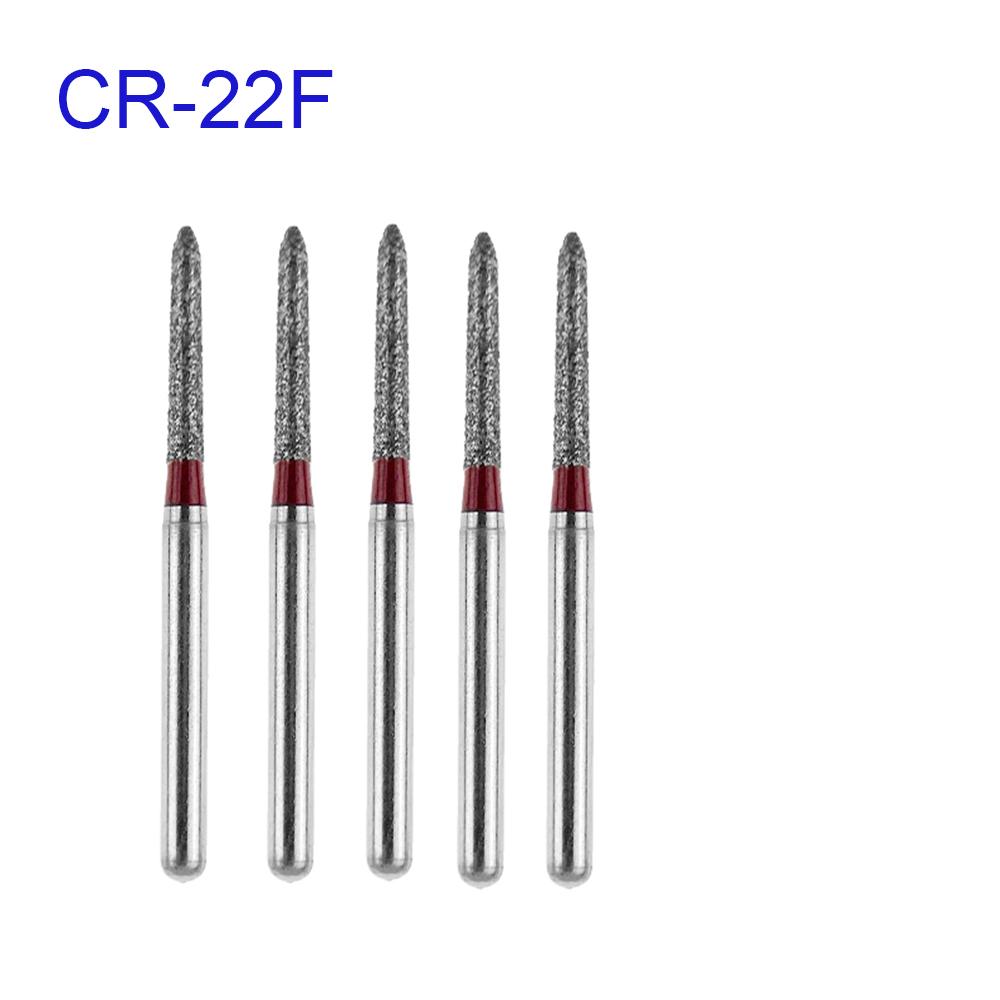 5Pcs/Pack, Jnsur Dental Diamond Burs Dental Drills For High Speed Handpiece Fg Dia 1.6Mm Dental Lab Technican Dentistry Material