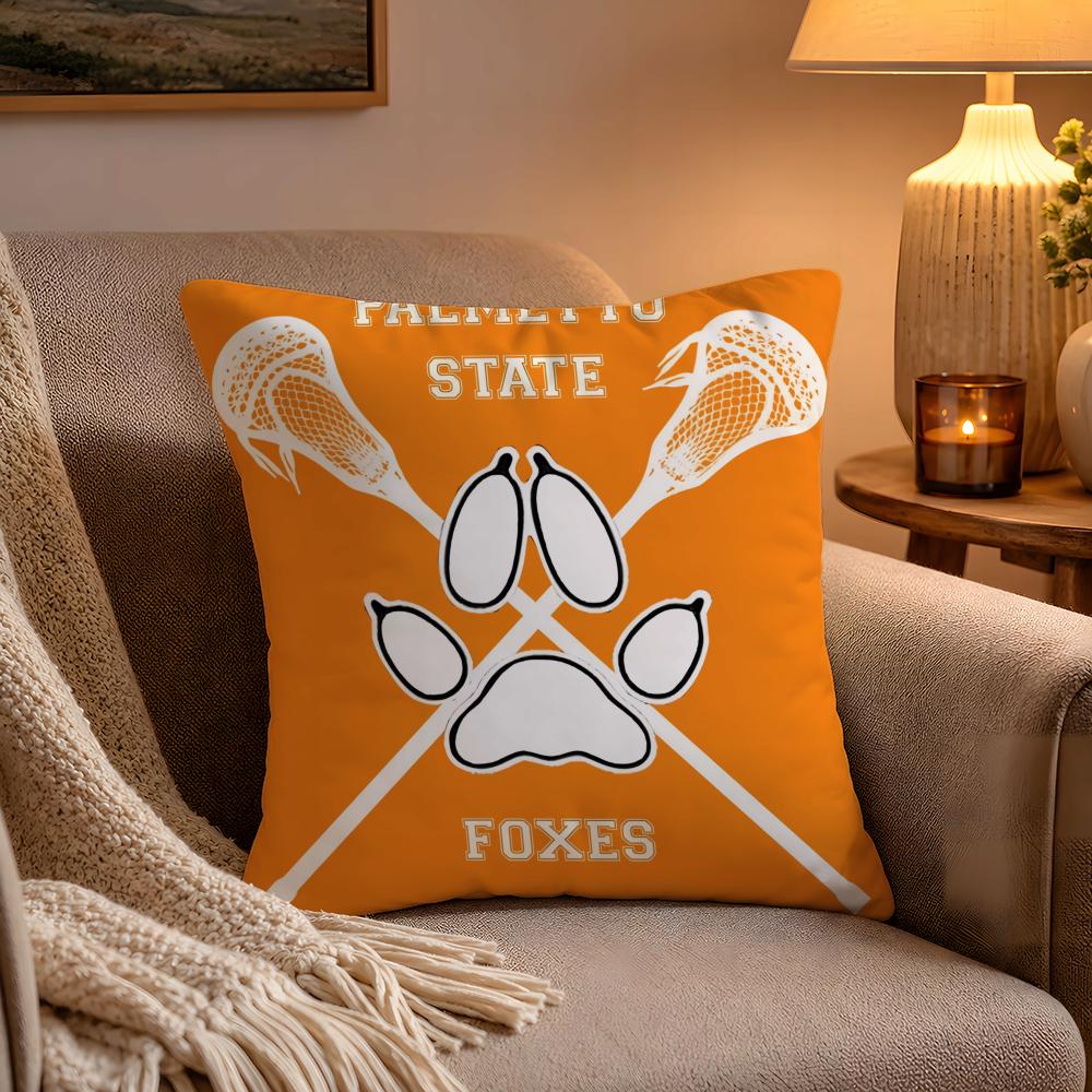 AFTG All For The Game Cushion Cover Soft Plush Cushion Cover Double Print And Invisible Zipper For Sofa Home Car Use