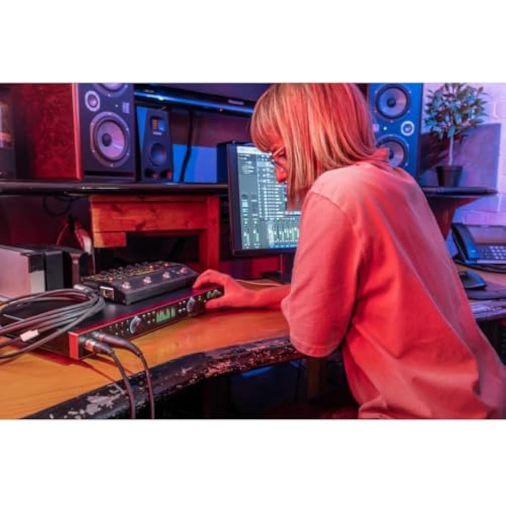 Focusrite Scarlett 18i20 (4th Gen) 18in 20out Audio Interface 4th Generation Focus Light