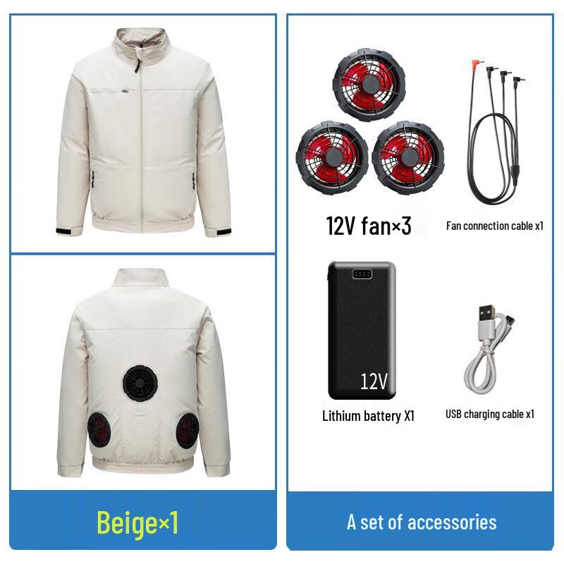 Summer Cooling Fan Jacket