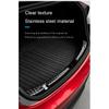 For Tesla Model 3 2024 Highland Trunk Guard Plate Threshold Strip Pedal Tailgate Anti-cutting Rubbing Pad Car Rear Sill Cover