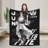 Tekken 8 King Fighting Game Blankets Flannel  Ultra-Soft Throw Blankets for Outdoor Travel Bed Rug