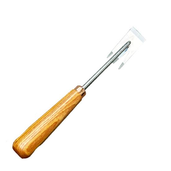 Uprooting Hand Weeder Tool with Ergonomic Handle Rustproof Ultra-sharp Polished Surface Weed Pulling Tool Garden Supplies