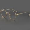 Vintage Ultralight titanium frames Myopia Eyeglass Man Reading Glasses Woman Round Pure Titanium Prescription Presbyopia Eyewear