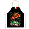 Grembiule da Cucina Pizza, Grembiule da Cucina con Stampa Bandiera Italiana Pizza Gustosa, Regalo Divertente per Cucinare, Grembiule da Chef Unico