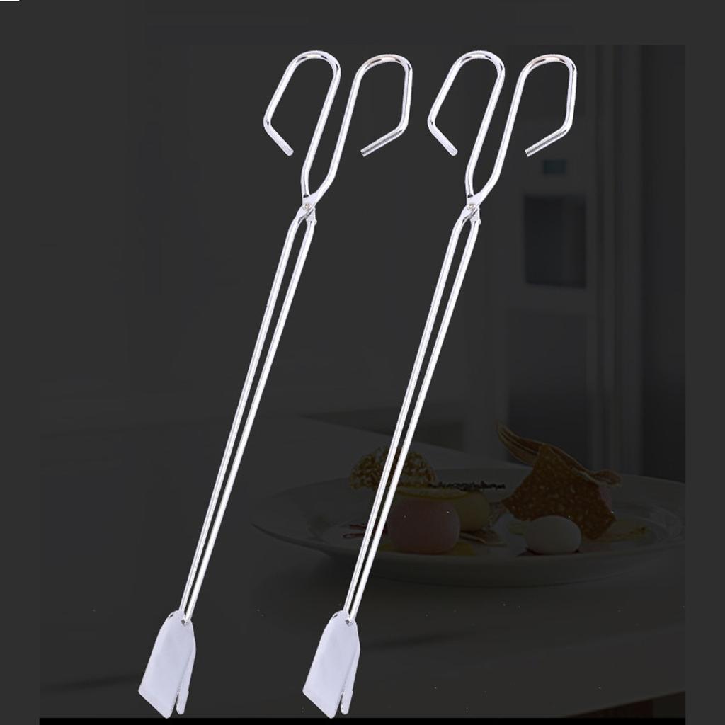Stainless Steel Kitchen Tongs, Hiash 16 Inch Extra Long Scissor Tongs With Comfortable Handle For Barbecue Grilling