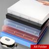 A4 Aktenordner 4-Loch-Ordner D-Form Lochmappe Büroaufbewahrung Dateiordner Wasserdicht Testpapier Datenspeicherordner Lernmaterialien