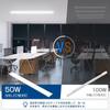 RenHope LED Fluorescent Lamp, 100W equivalent base light, 50W power consumption, indoor lighting, 120cm, daylight color, 100V applicable, PSE