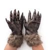 Halloween Animal Gloves, Plush LatexGhostClaw Covers, Escape Room, Haunted House ThemePark Horror Costume Props