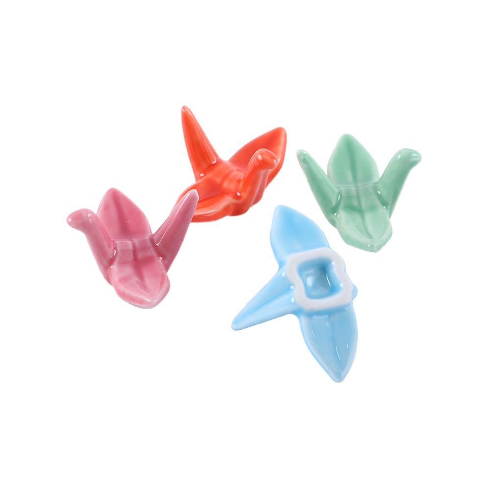 Cute Ceramic Fork Rack Rest Chopsticks Spoon Rack Tableware Chopsticks Holder Chopsticks Stand