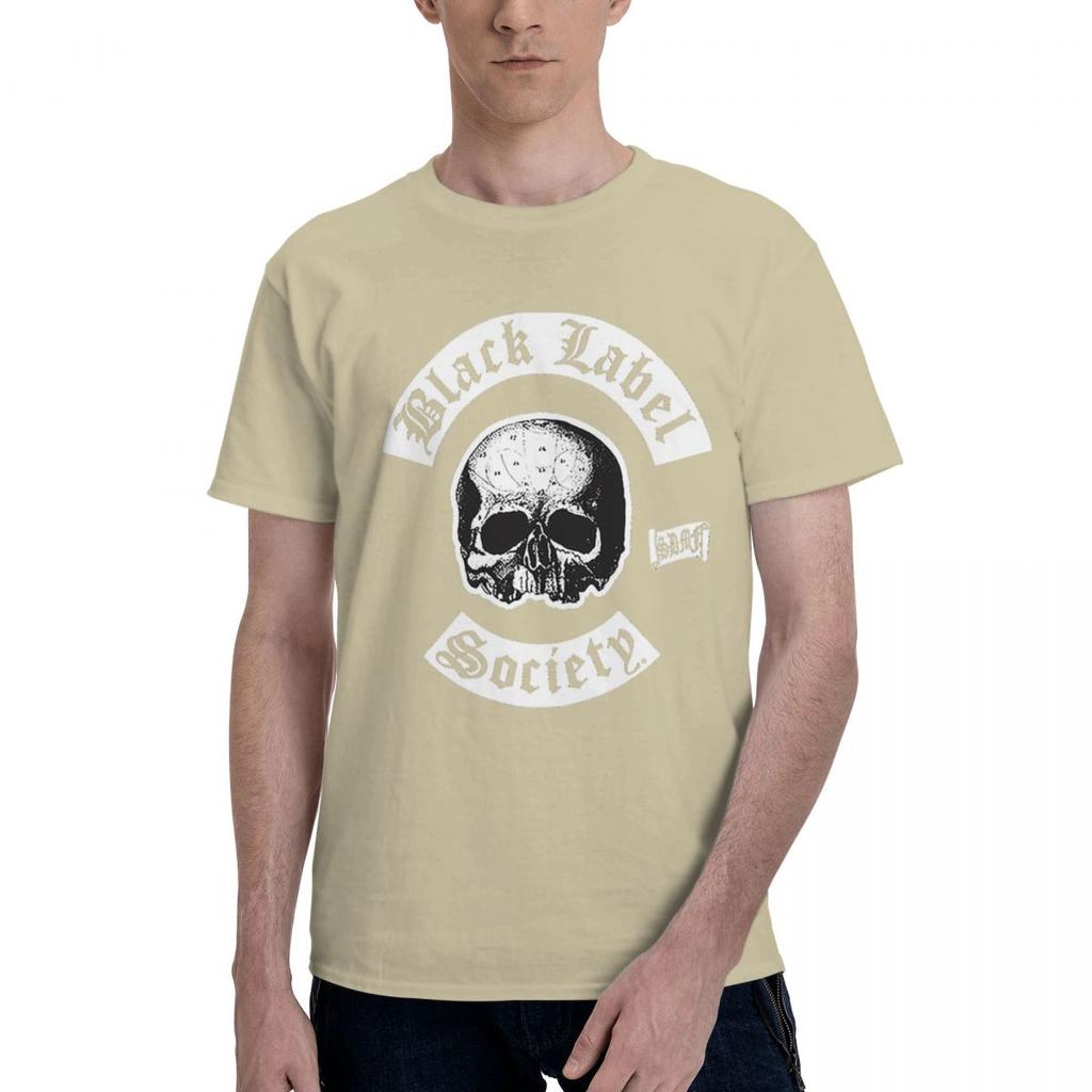 Black Label Society 2 100 Cotton Casual Breathable Confortable Anime Funny Mens TShirt Mens Wear