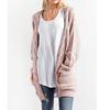 Fashion Women Long Sleeve Knit winter Cardigan Sweater Solid Color Coat