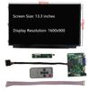13.3 Inch LCD Screen Display Monitor Driver Control Board 2AV HDMI-Compatible VGA For Raspberry Pi Banana Orange Pi PC Computer 1