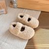 Sapatos Loafer de Inverno para Meninas com Forro de Lã Sapatos Quentes de Algodão