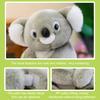 Koala Emotional Healing Plush Toy Realistic Design Koala Doll Stress Relief Ultimate Emotional Companion Toy