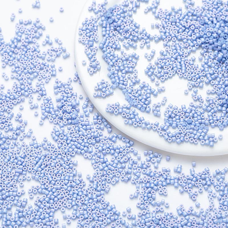 1.6mm Solid Antique Imitation Glass Seed Beads, 1000pcs, 5g for DIY Jewelry Making