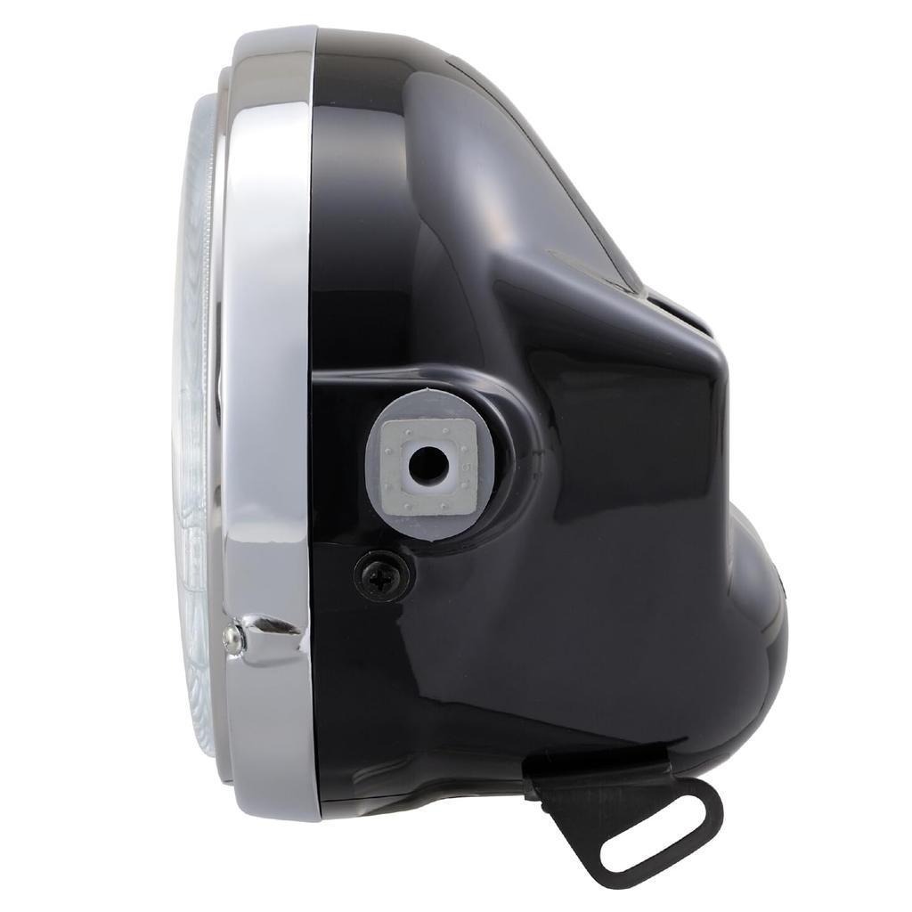 Daytona Motorcycle Headlight H4 Bulb Lens Diameter Headlight Kit Chrome 22713 153