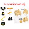 Anime Rin Len Cosplay Costume Len Rin Cosplay Len Costume Kagamine JK Uniform for Halloween Comic Con Outfits