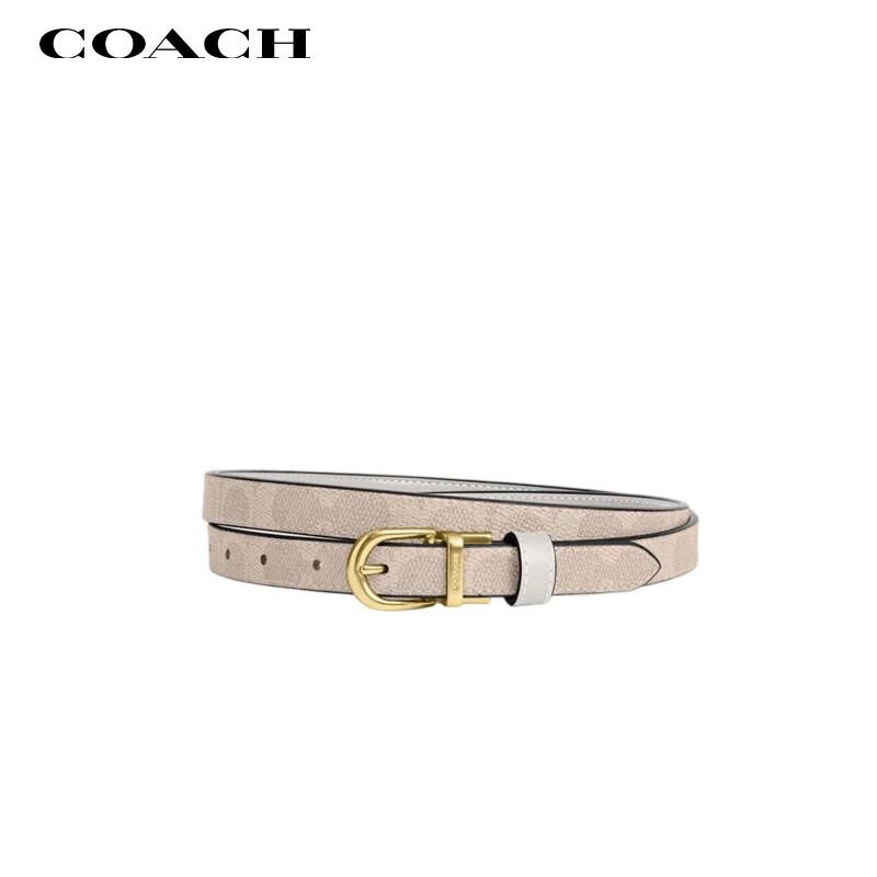 Ремень COACH CX058 женский, 18 мм, с пряжкой-пином