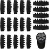 20PCS Baseball Hat Inserts Breathable Polyester Hat Liner Support Baseball Cap Shapers for Travel and Daily Storage