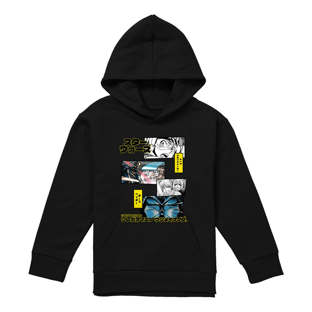 Disney Star Wars Childrens/Kids Anakin And Darth Vader Comic Book Pose Hoodie