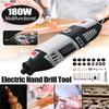 8000 U/min 180 W 220 V Mini Tragbare Elektrische Bohrmaschine Rotationswerkzeug Schleifen Handwerkzeug Polieren mit 40 Stück Zubehör