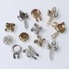 DIY Accessories Rhinestone Button Cover Detachable Clip-On Button  for Shirt Tuxedo Accessories