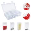 DFsucces Bead Container, 64-Piece Small Item Case, Bead Case, Diamond Art Tool, Refillable Container, Small Bead Storage