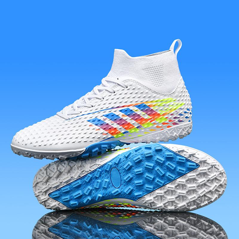 Мода 2025 Новые Детские Футбольные Бутсы Тренировочные Общество Нескользящие Футбольные Бутсы Длинные Шипы Кроссовки Удобные Мужские Устойчивые