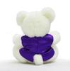 Kouki Bear [WhiteMessage Card Included] Memorial Bear Wearing a Purple Chanchanko [Perfect As a Presentgiftgift] 70th Year Celebration Birthday Kouki