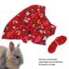 Rabbits Vest Lsh Cute   Brthable Bunny Clothes with Traction Rope for Guin Pigs Hedgehogs