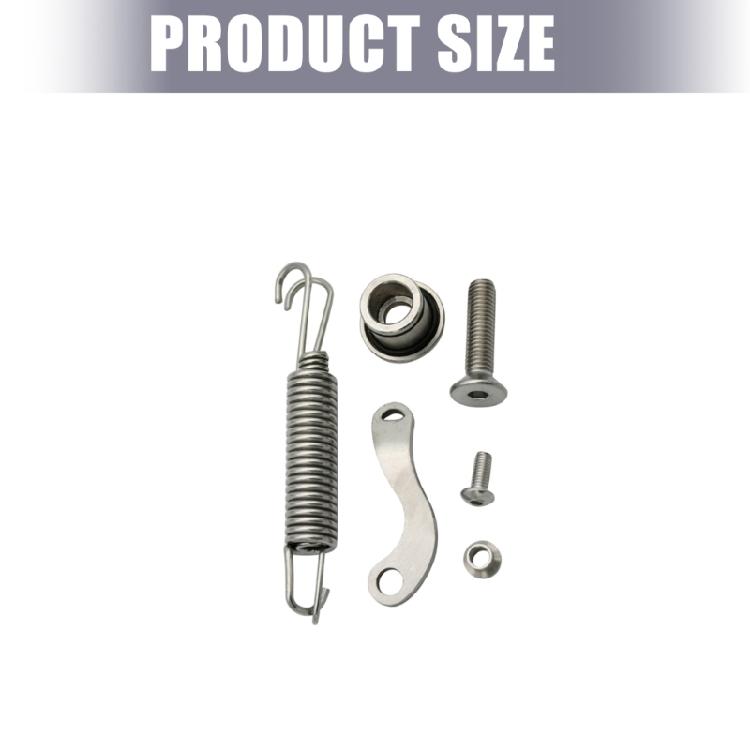 Motorcycle Spring Kit Universal Fit Parking Spring Tool Free Mounting Long Distance Tourings Kickstand for 22KTM GASGA