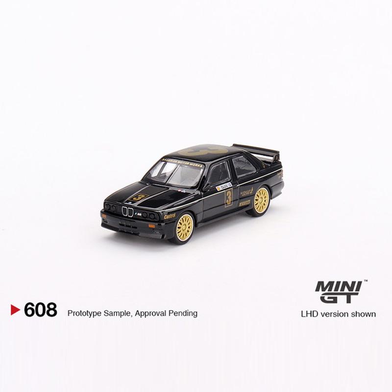 

1:64 Australia Limited M3 No.3 Winner BMW JPSATCC 608 alloy die-cast miniature model,adult decoration,boy toy,children s gift