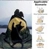1pc Black Cat Moon Night Blanket Warm, Cozy, And Soft, Suitable for Sofas, Beds, Cars, And Office Use.Perfect for Camping And Travel, Making It a Grea