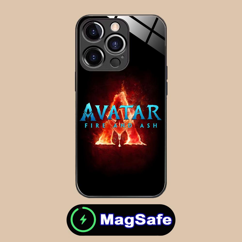 Movie A-Avatar Mobile Phone Case for iPhone 16 15 14 13 12 11 Pro Max Plus Mini MagSafe Glass Colour Printing Cellphones Pretty