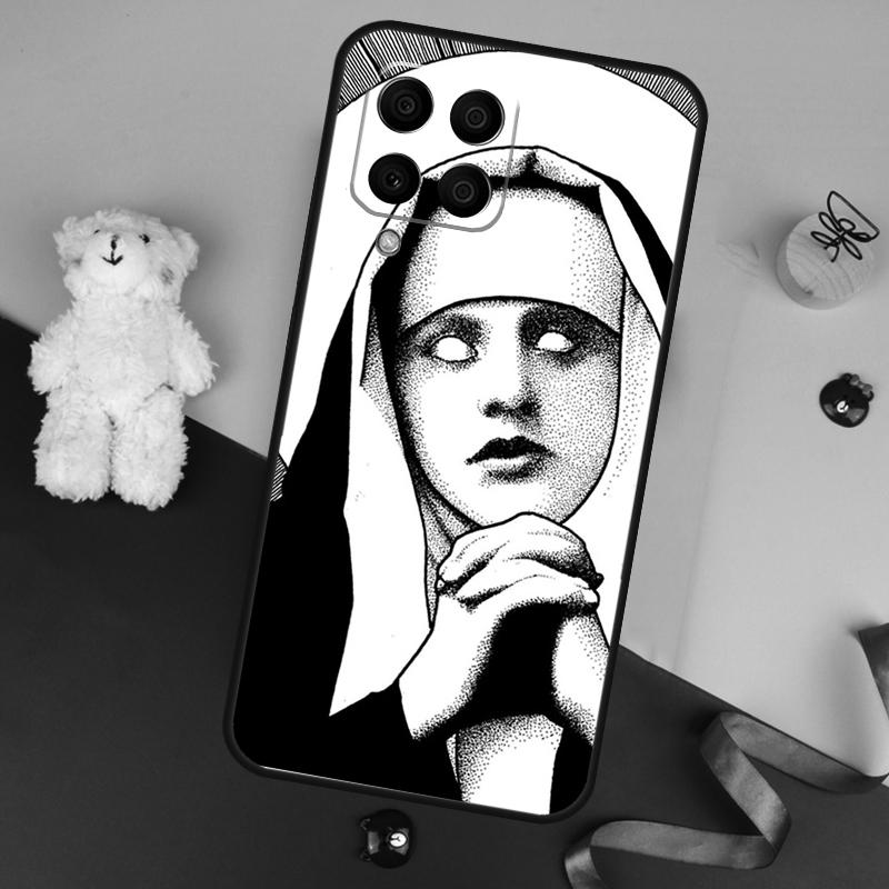 

Nun Pop Art Case For Samsung Galaxy M13 M54 M34 M14 M56 M36 M16 M31 M11 M53 M12 M32 M52 M35 M55 M15 M06 Samsung M34 5G