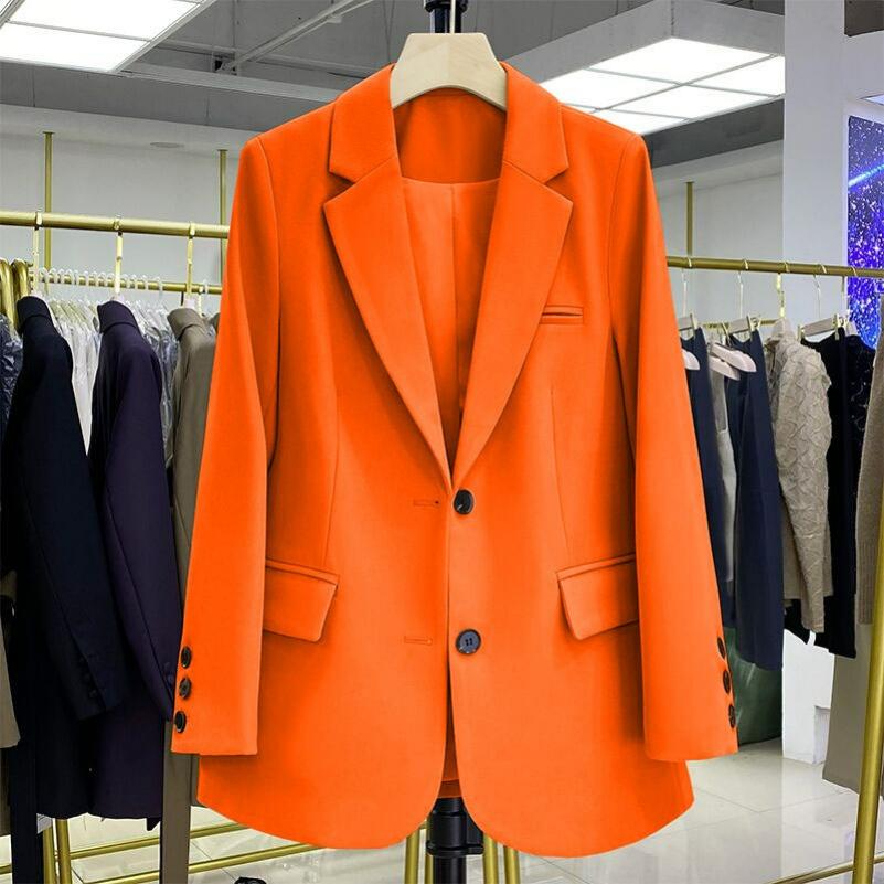 Giacca da completo primaverile, design sottile per primavera e autunno, giacca casual e comoda per pendolari.