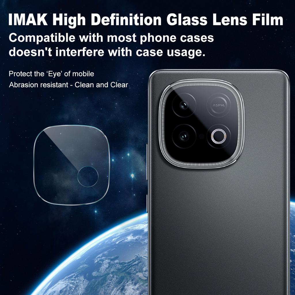 For iQOO Z10 Turbo Pro 5G Glass IMAK High Definition Integrated Thin Glass Lens Film