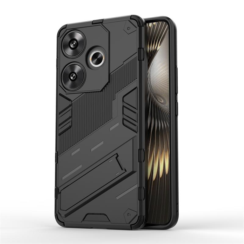 Phone Holder Case For Xiaomi Redmi Turbo 3 Case Bumper Anti-knock Armor Full Back Cover For Redmi Turbo 3 Case For Redmi Turbo 3