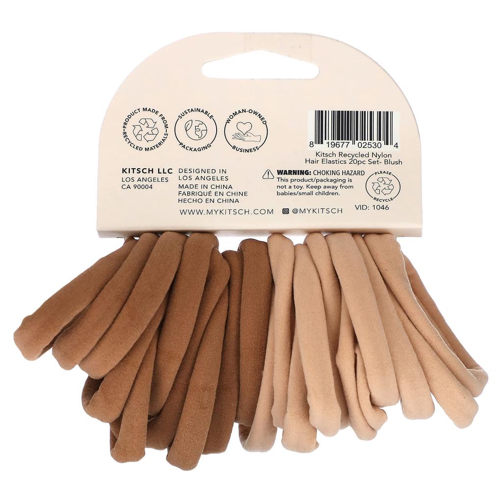 Hair Elastic Set, Blusher, 20 Piece Set