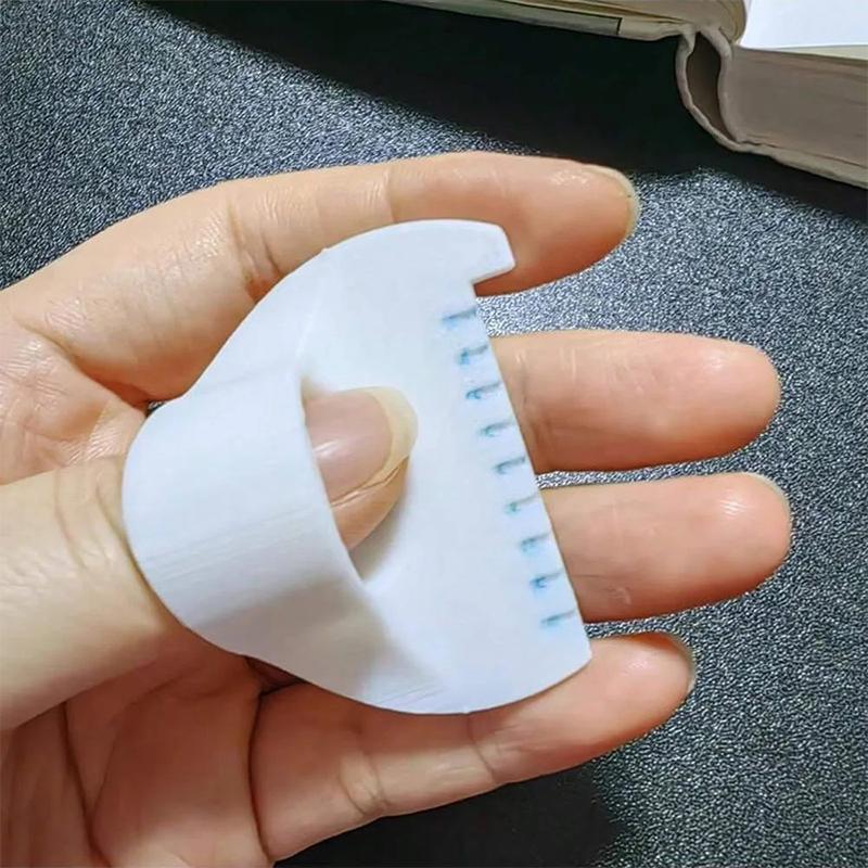 Måleverktøy for symaskinnåler, Fingerskydd, Sømmal for jevne sting, DIY syveiledningsverktøy