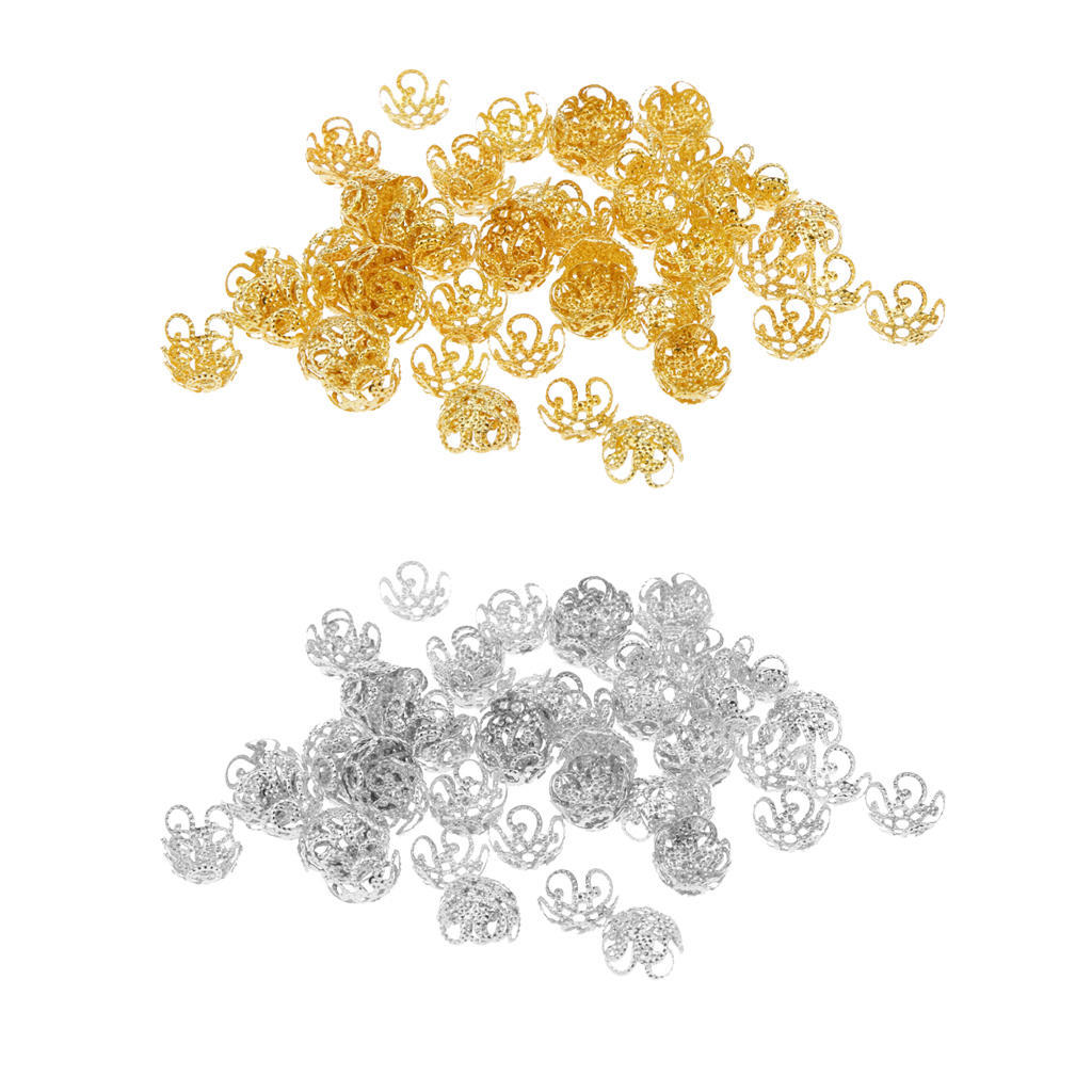 

100 шт. 10 мм. Брошь бусина для изготовление ювелирных изделий золотой