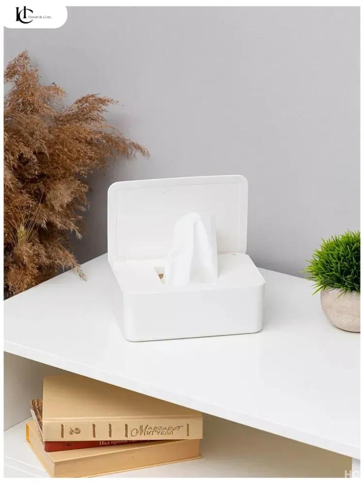Mask Box With Lid, Wet Wipe Box, Tissue Box, Storage Box